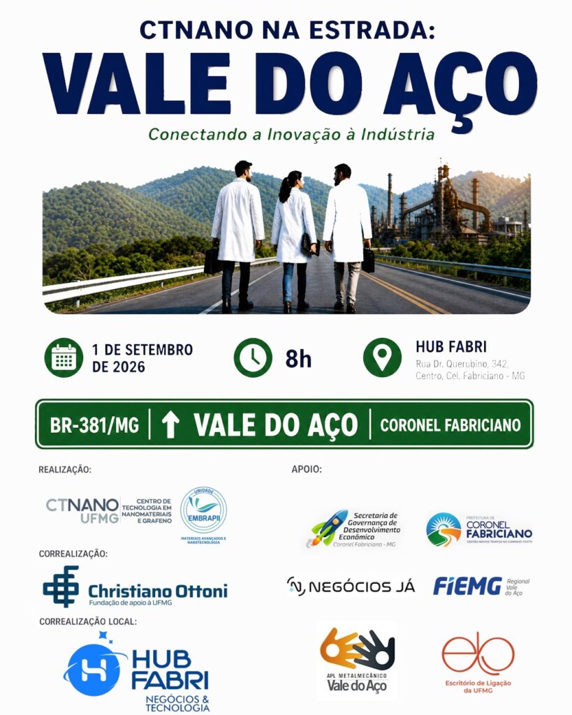 CTNano na Estrada - Vale do Aço