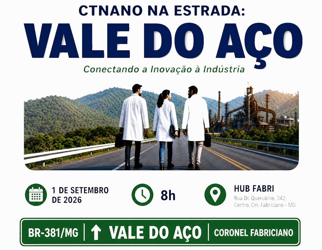 CTNano na Estrada - Vale do Aço